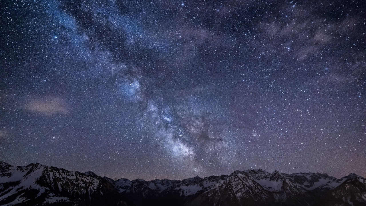 Vía Láctea, Galaxia, Estrella, la Astronomía, Universo. Wallpaper in 1280x720 Resolution