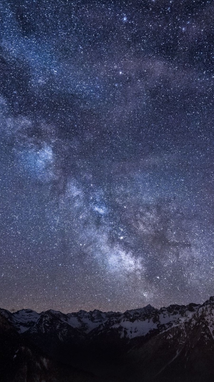 Milky Way, Galaxy, Star, Astronomy, Universe. Wallpaper in 720x1280 Resolution