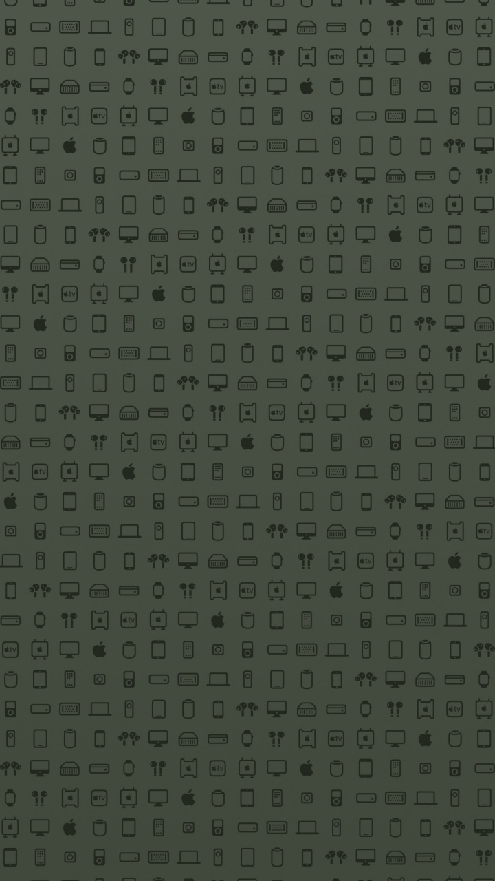 Patrón, Manzana, Morena, Gris, Simetría. Wallpaper in 720x1280 Resolution