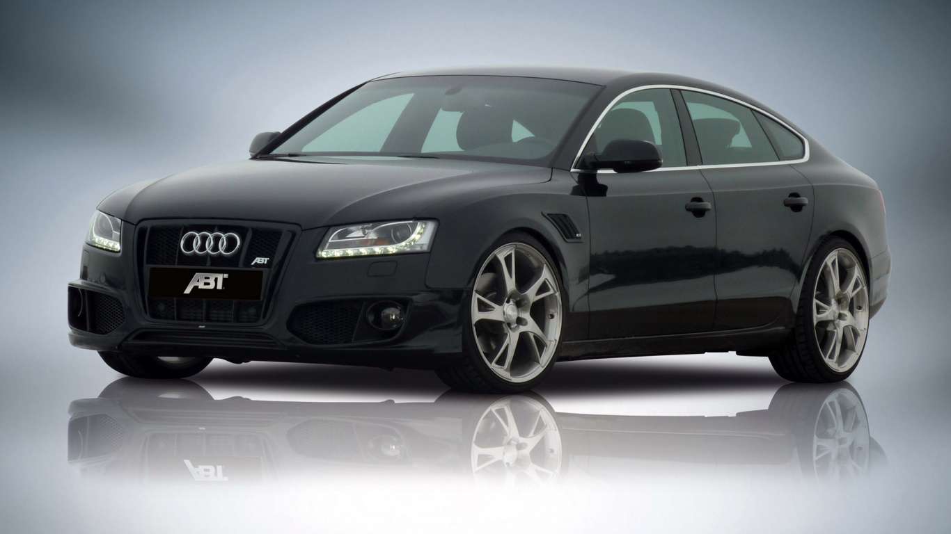 Mercedes Benz Coupé Noir Sur Surface Blanche. Wallpaper in 1366x768 Resolution