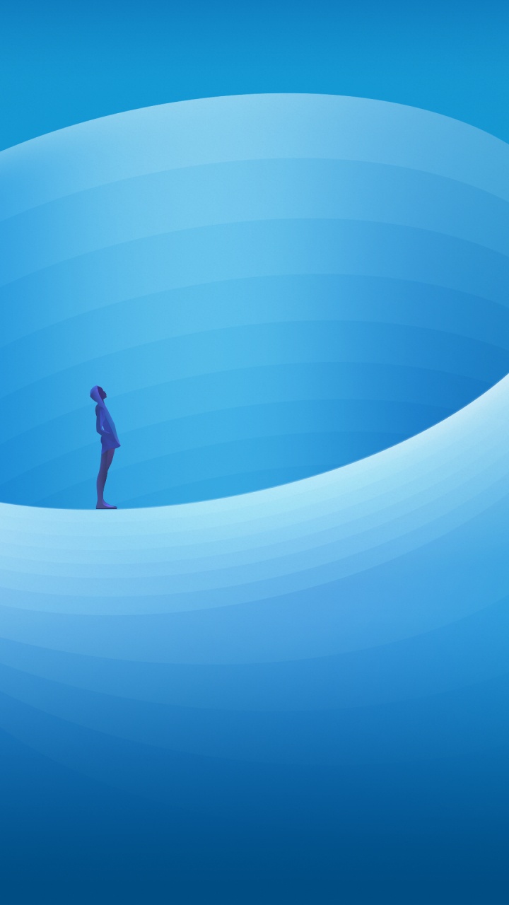 Coolpad, Coolpad Cool Play 6, Smartphone, Blue, Electric Blue. Wallpaper in 720x1280 Resolution