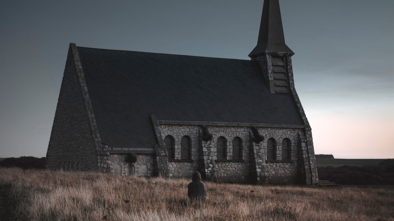 Luz, Ambiente, Arquitectura, Iglesia, Campanario. Wallpaper in 1366x768 Resolution