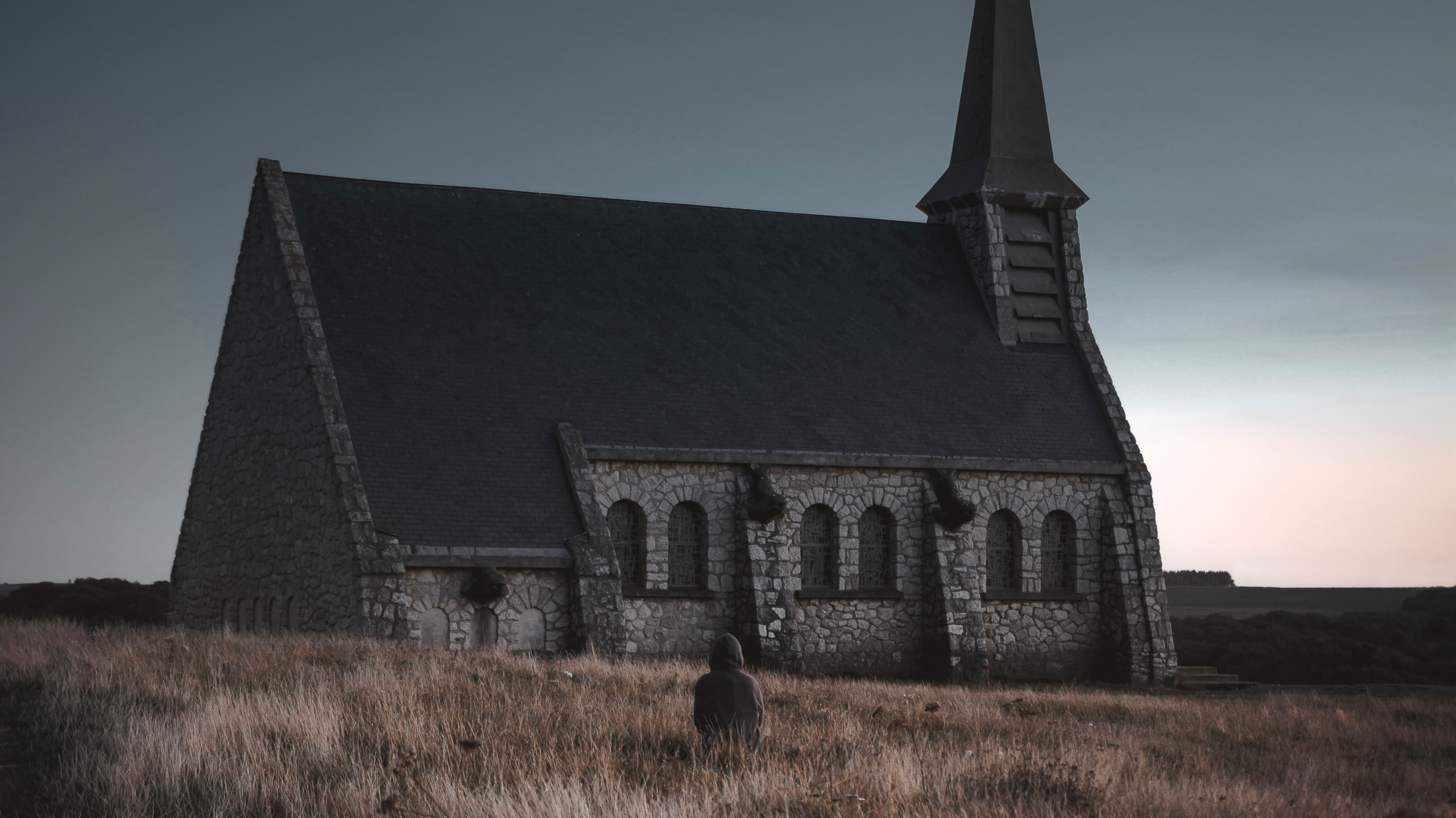 Light, Night, Atmosphere, Architecture, House. Wallpaper in 2560x1440 Resolution