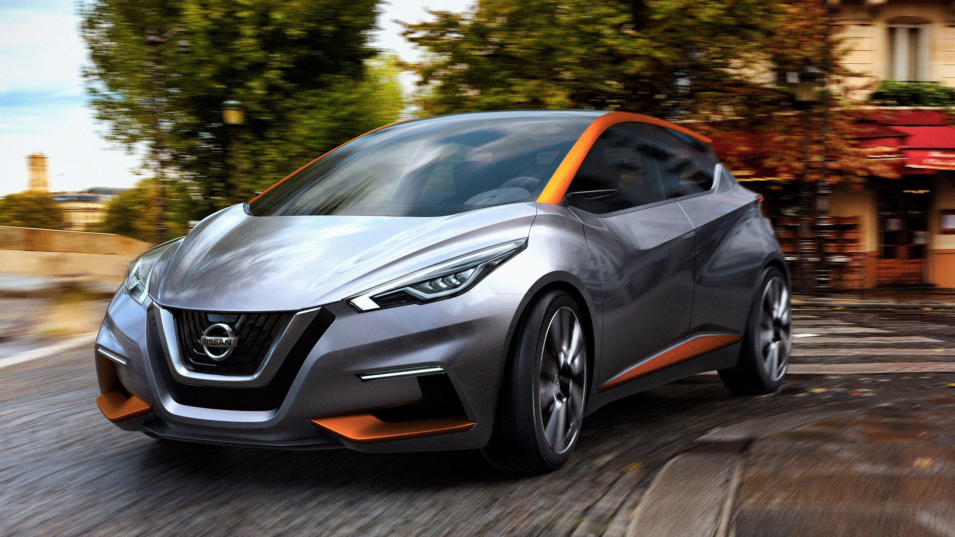 Silver Mercedes Benz Coupe on Road During Daytime. Wallpaper in 1920x1080 Resolution