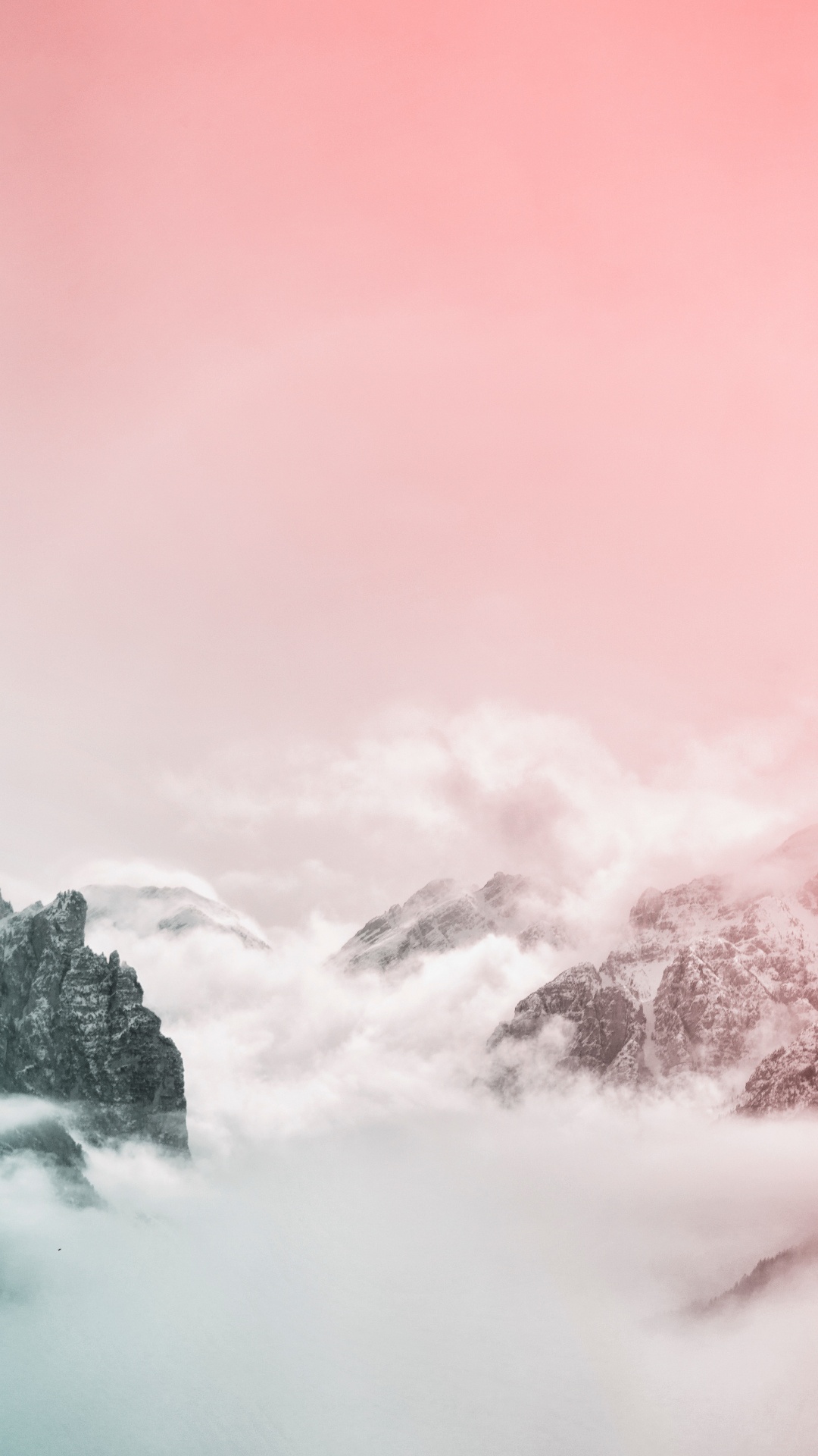 粉红色, 气氛, 雾, 情报, 安宁 壁纸 1080x1920 允许