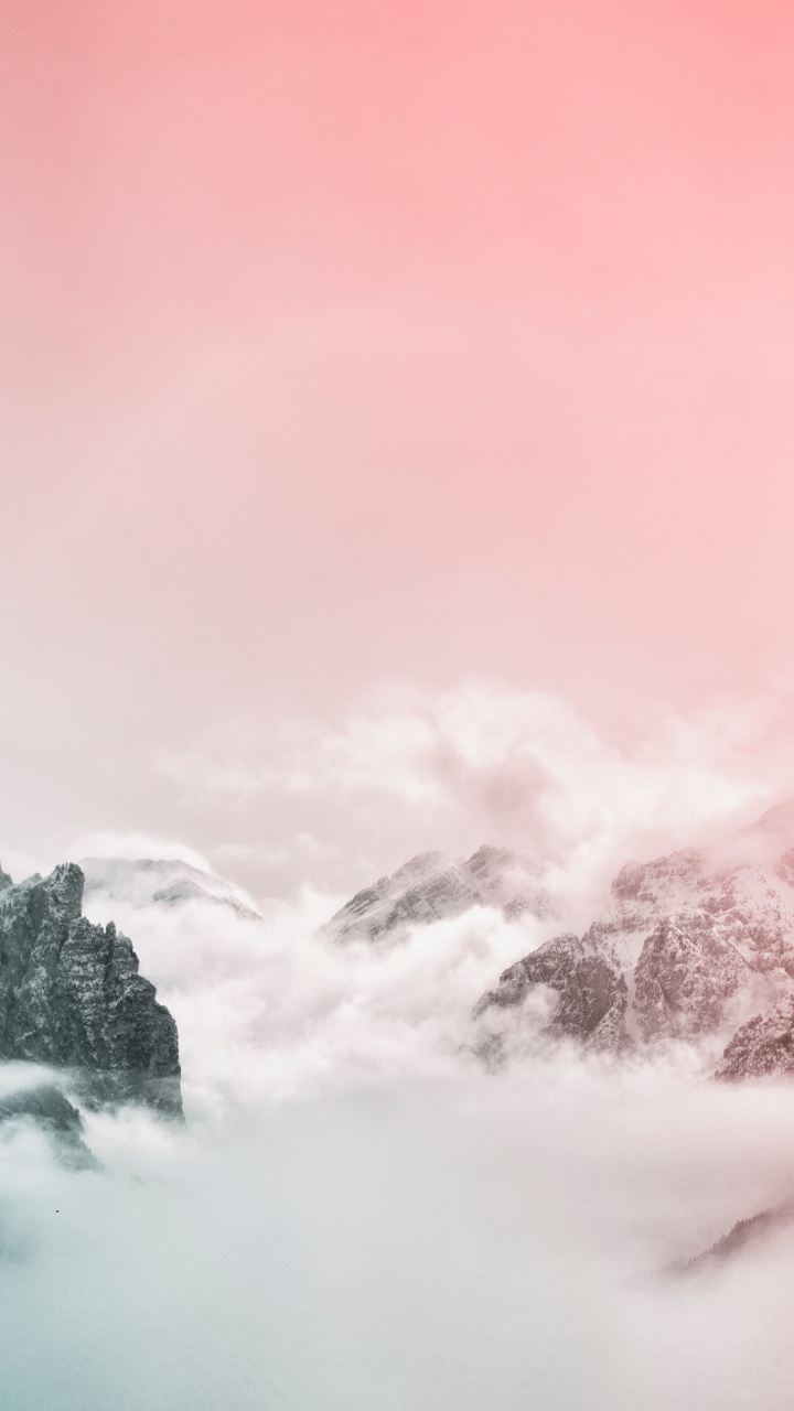 粉红色, 气氛, 雾, 情报, 安宁 壁纸 720x1280 允许