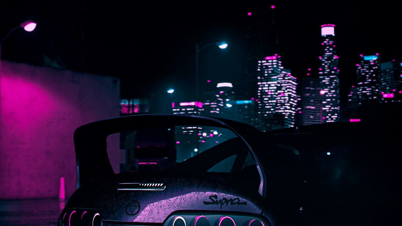 Toyota Supra, Car, Toyota, Sportwagen, Auto Tuning. Wallpaper in 1280x720 Resolution