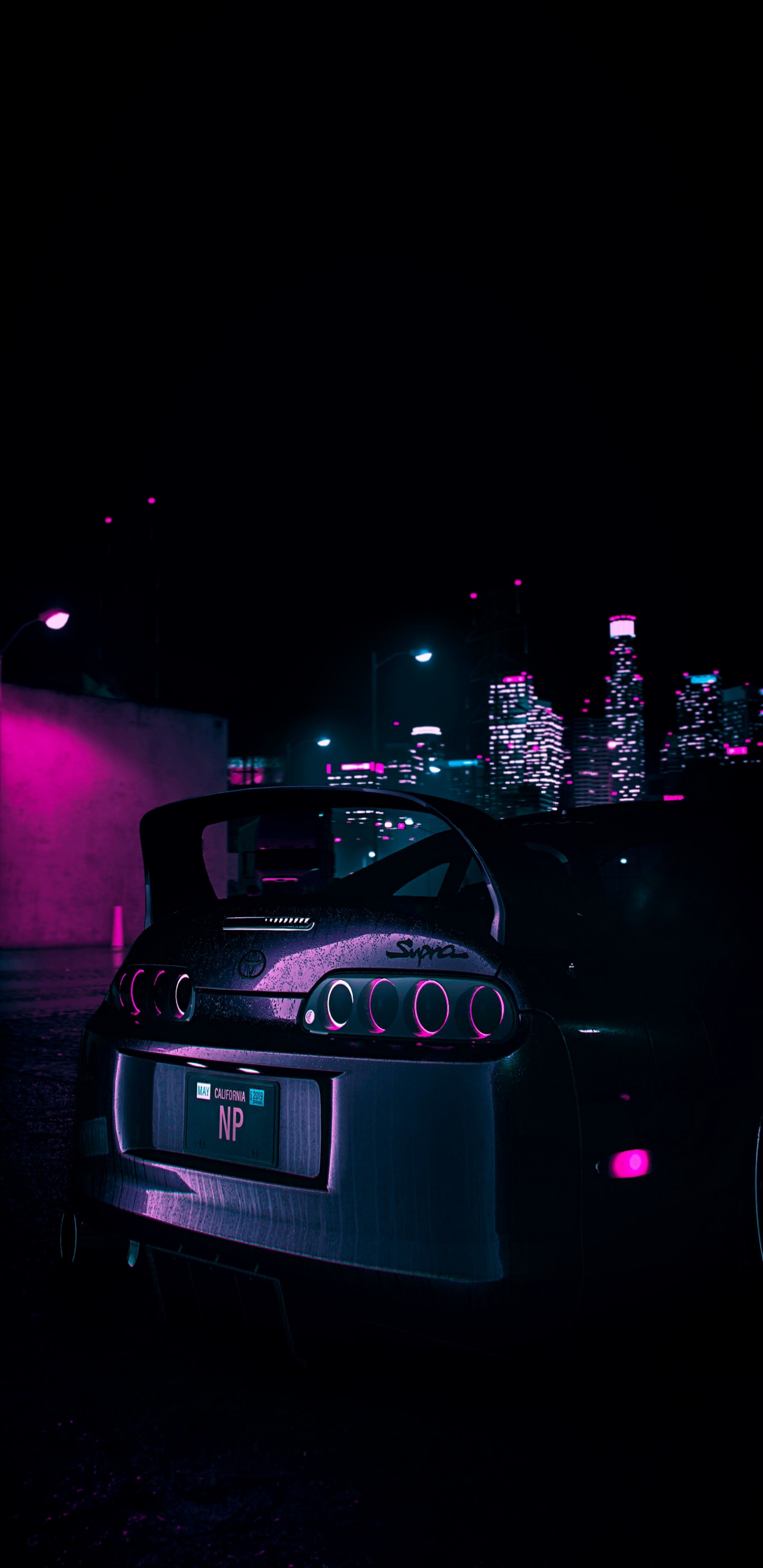Toyota Supra, Car, Toyota, Sportwagen, Auto Tuning. Wallpaper in 1440x2960 Resolution
