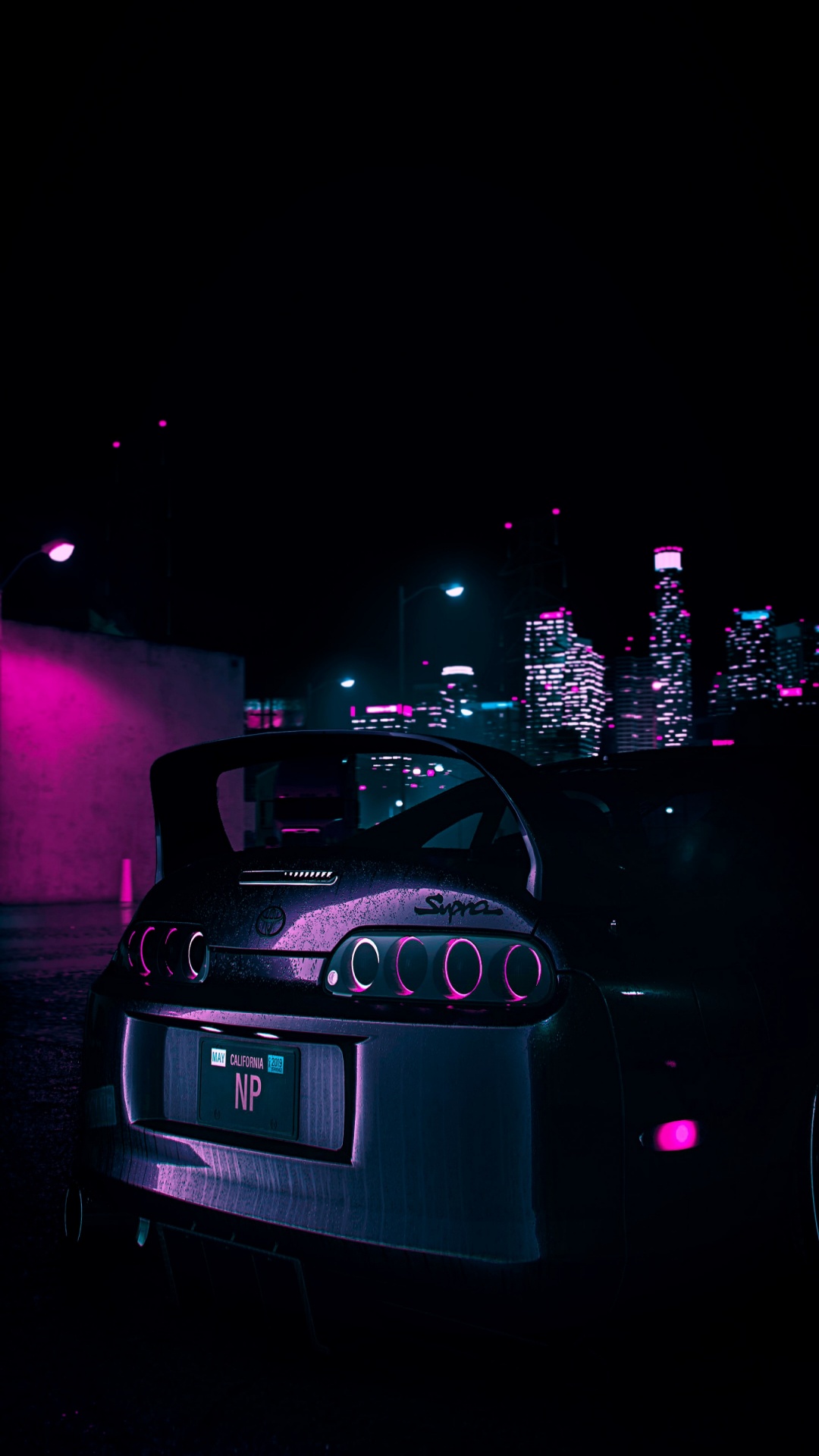 Toyota Supra, Coche, Toyota, Deportivo, Tuning. Wallpaper in 1080x1920 Resolution