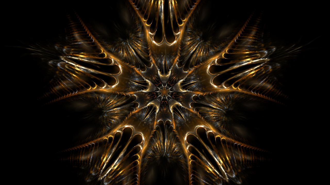 Gelbe Und Schwarze Leuchte. Wallpaper in 1280x720 Resolution