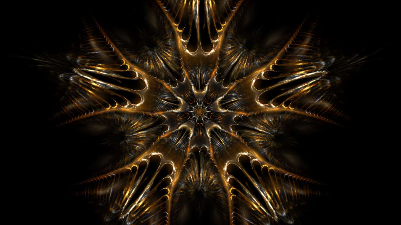 Gelbe Und Schwarze Leuchte. Wallpaper in 1366x768 Resolution