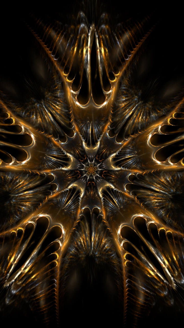 Lámpara Amarilla y Negra. Wallpaper in 720x1280 Resolution