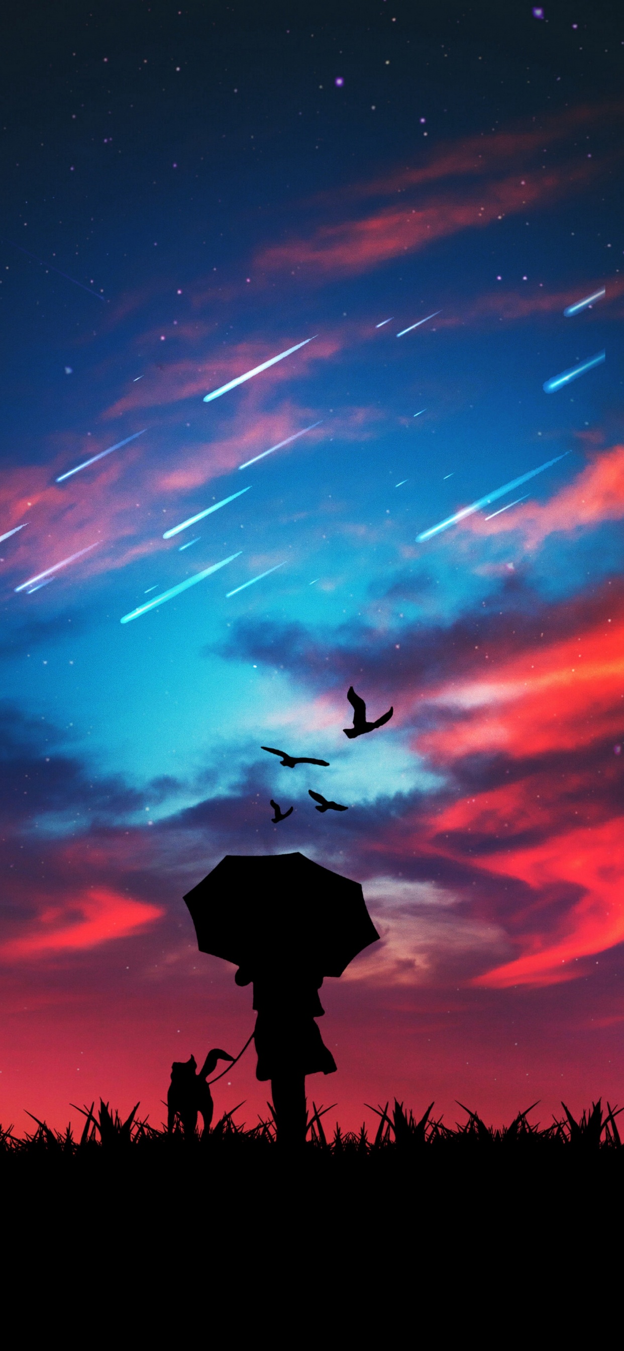 Realme 7i, Vivant et 11, Realme, Atmosphère, Oiseau. Wallpaper in 1242x2688 Resolution