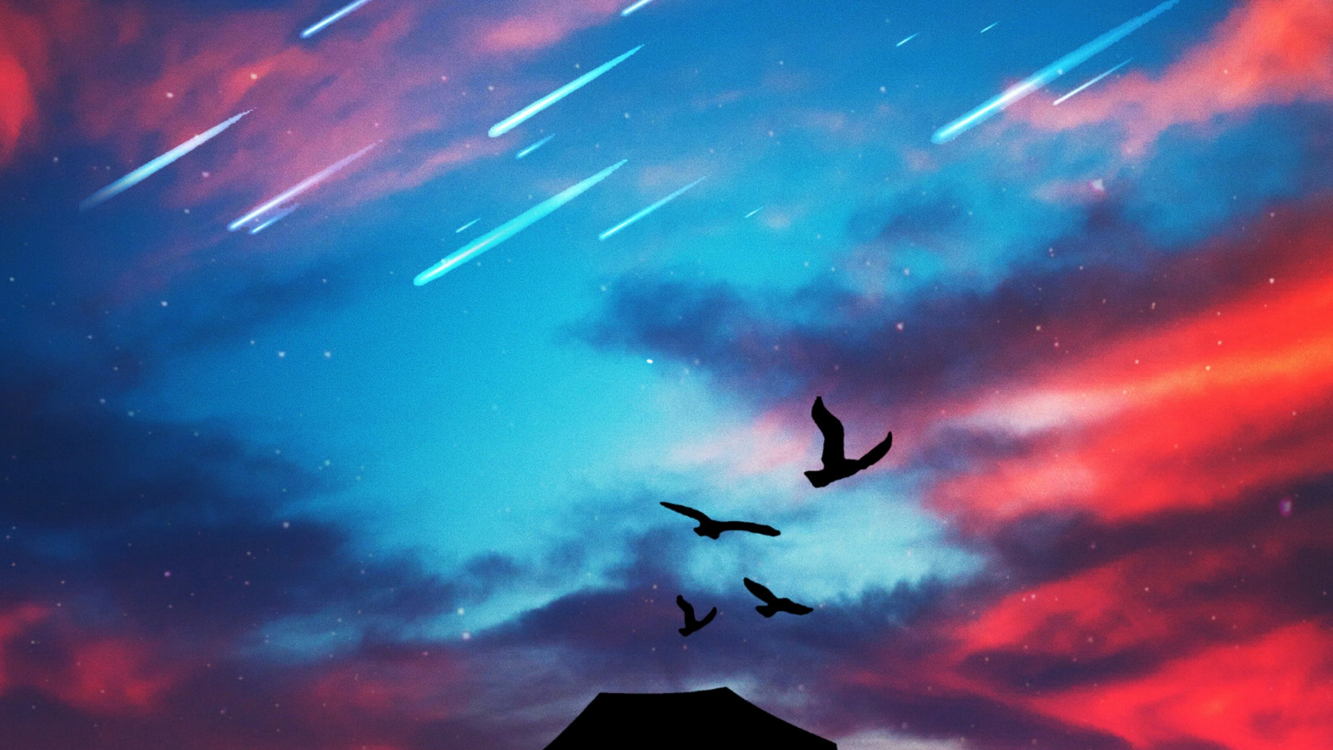 Realme 7i, Vivant et 11, Realme, Atmosphère, Oiseau. Wallpaper in 1920x1080 Resolution