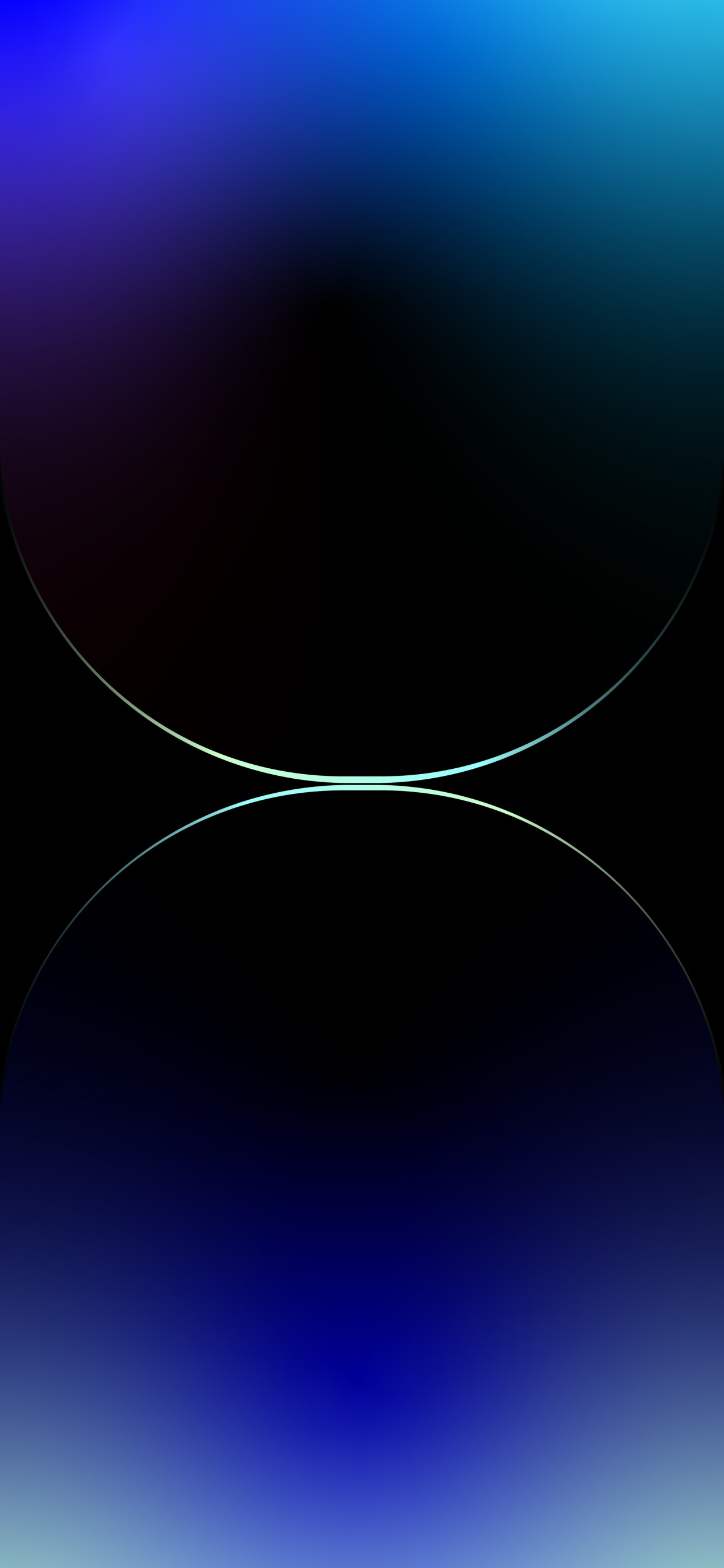 Atmosphäre, Blau, Electric Blue, Symmetrie, Muster. Wallpaper in 1242x2688 Resolution