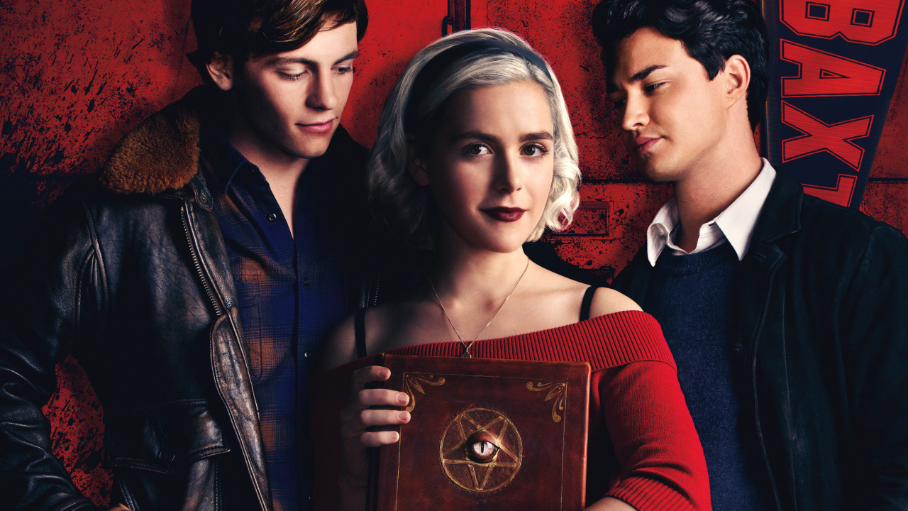 基尔南·希普卡（Kiernan Shipka）, 萨布丽娜·斯派曼（Sabrina Spellman）, Netflix, 电影, 海报 壁纸 1280x720 允许