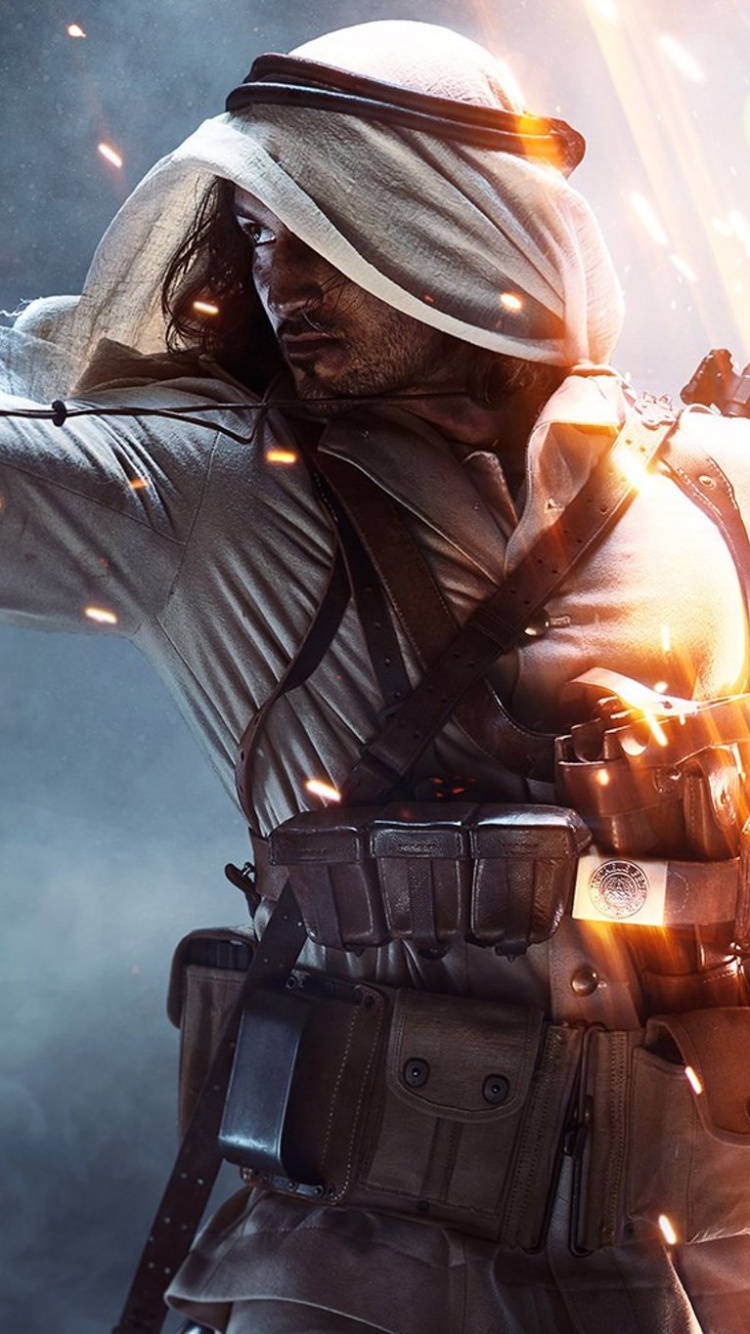 Campo de Batalla 1, Juego de Disparos, Juego de Pc, Composición Digital, Juego de Aventura. Wallpaper in 750x1334 Resolution