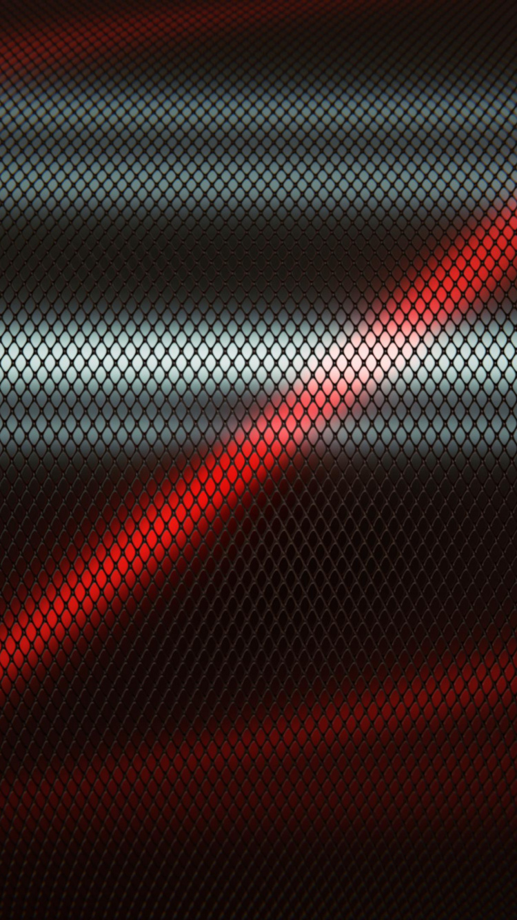 Rayas de Luz Roja y Negra. Wallpaper in 750x1334 Resolution