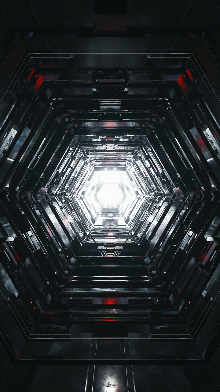 Abstrakte Schwarz-Weiß-Malerei. Wallpaper in 720x1280 Resolution