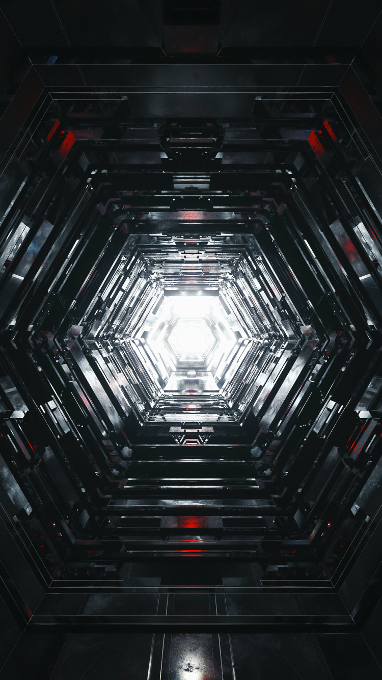 Abstrakte Schwarz-Weiß-Malerei. Wallpaper in 750x1334 Resolution