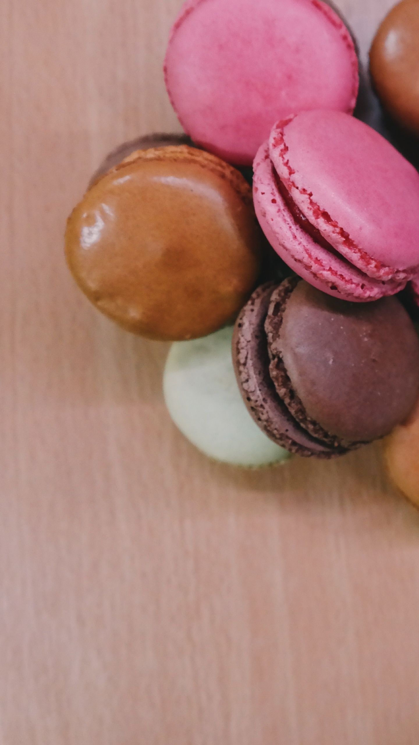 Fruits Ronds Roses et Bruns. Wallpaper in 1440x2560 Resolution