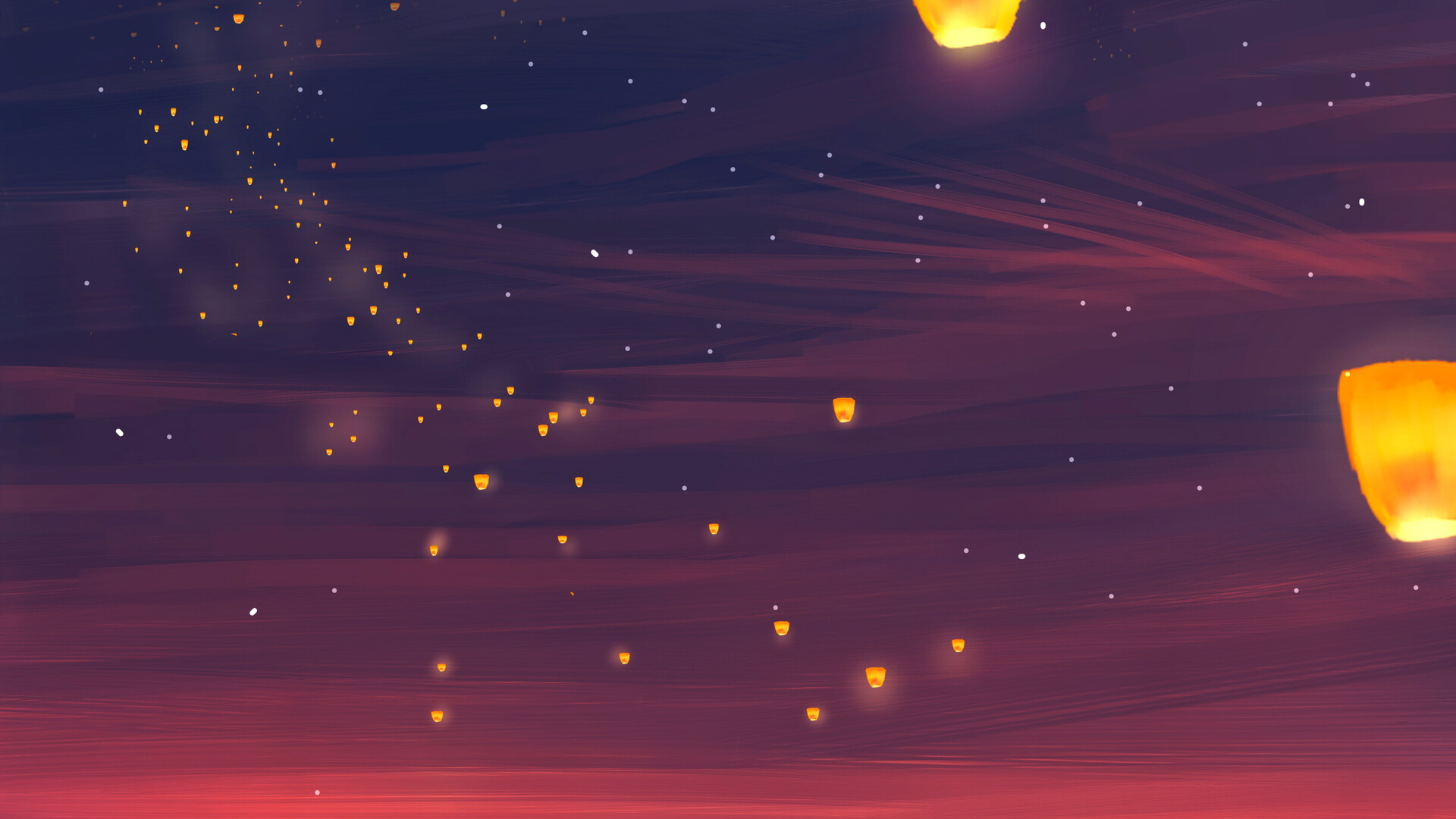 Silhouette of Trees During Sunset. Wallpaper in 1920x1080 Resolution