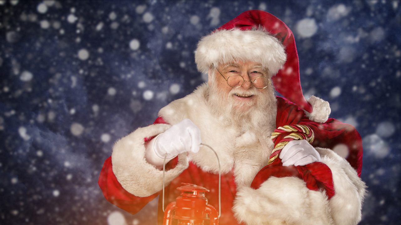 Santa Claus, El Día De Navidad, Navidad, Diversión, Ded Moroz. Wallpaper in 1280x720 Resolution