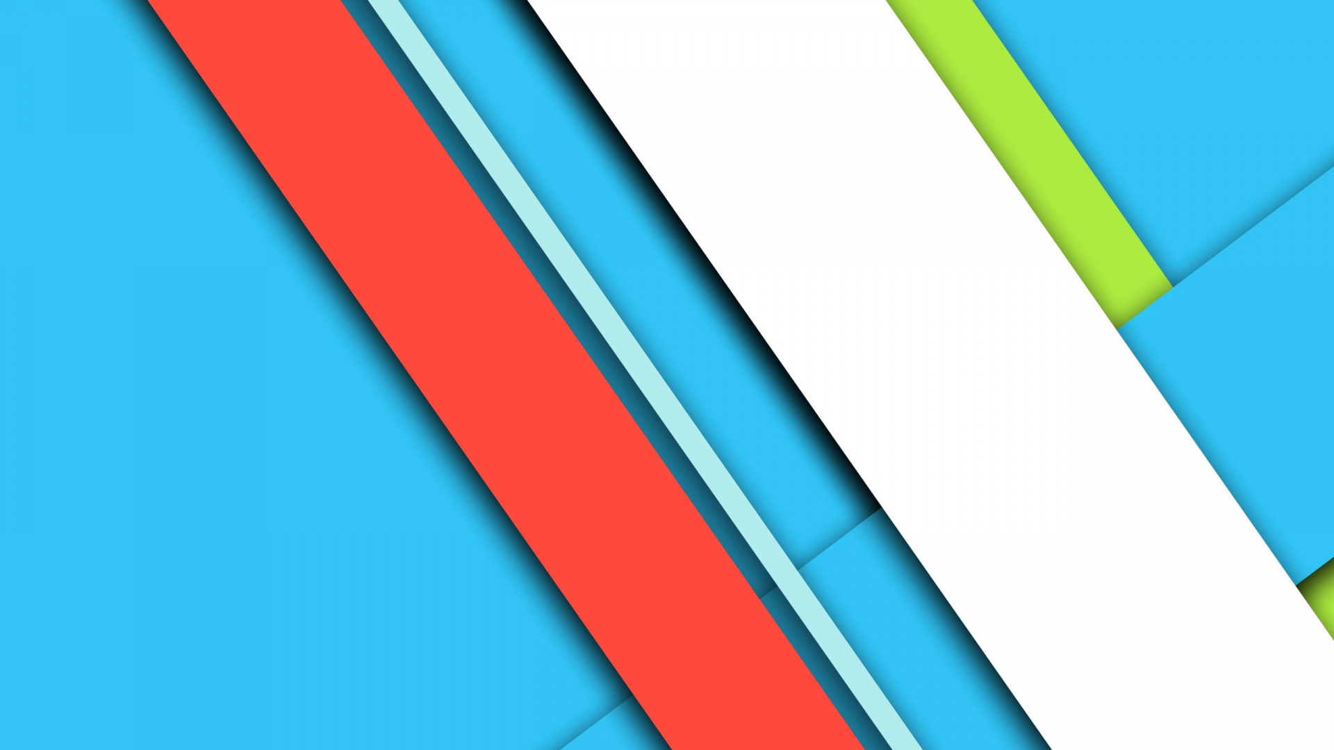 Blau-rot-gelb Gestreifte Flagge. Wallpaper in 1920x1080 Resolution