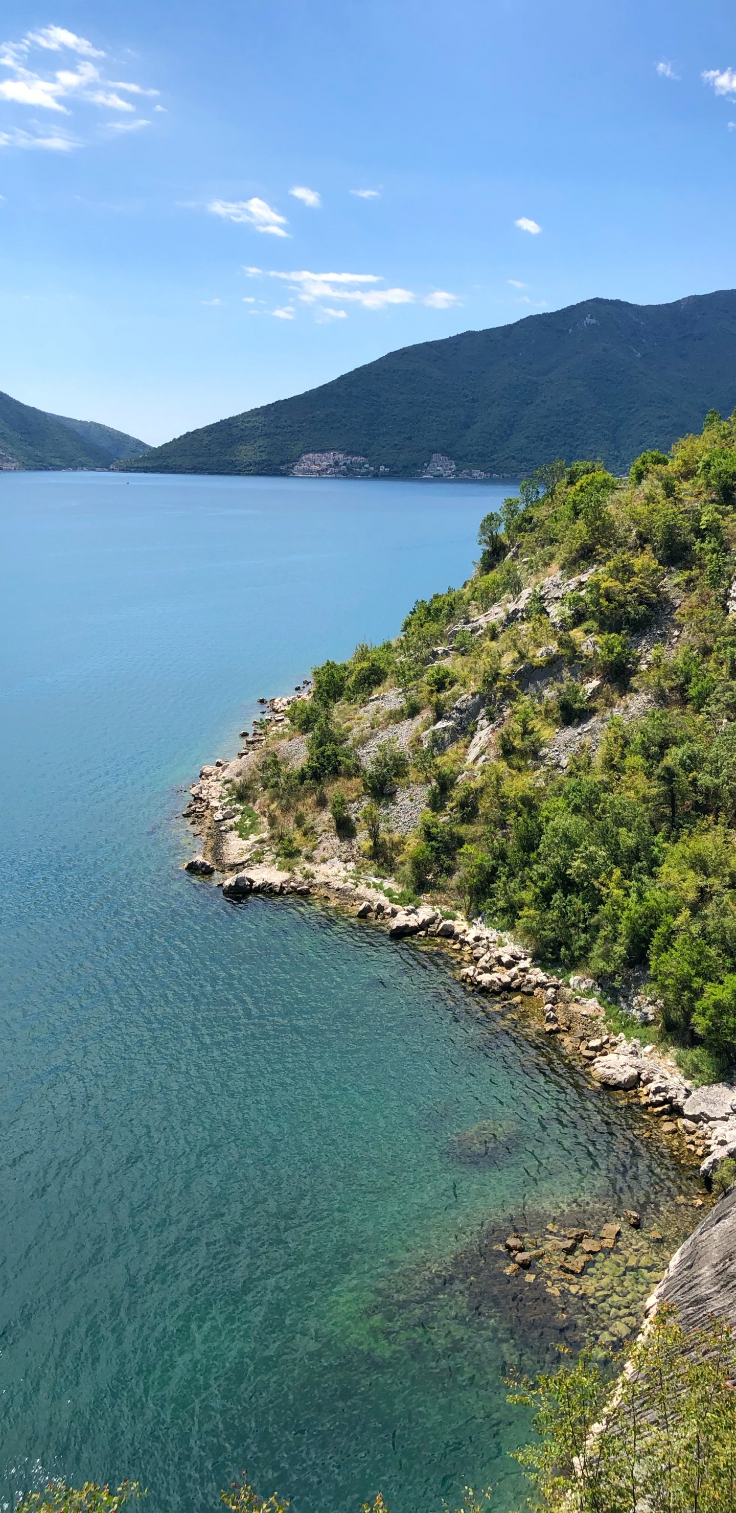 Body of Water, Nature, Mountainous Landforms, Natural Landscape, Water Resources. Wallpaper in 1440x2960 Resolution