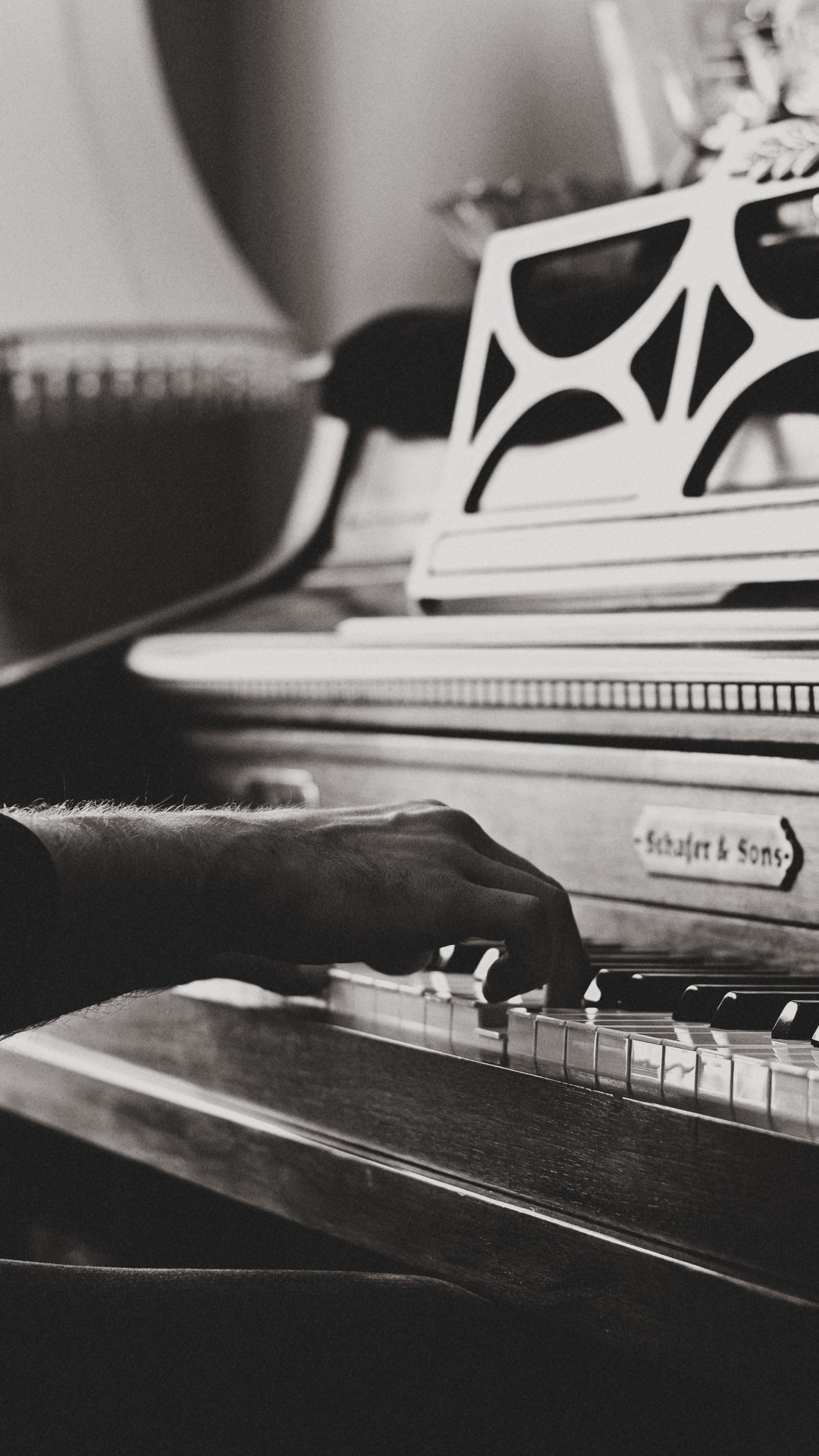 Piano, Guitar, Player Piano, Pianist, Spinet. Wallpaper in 1080x1920 Resolution