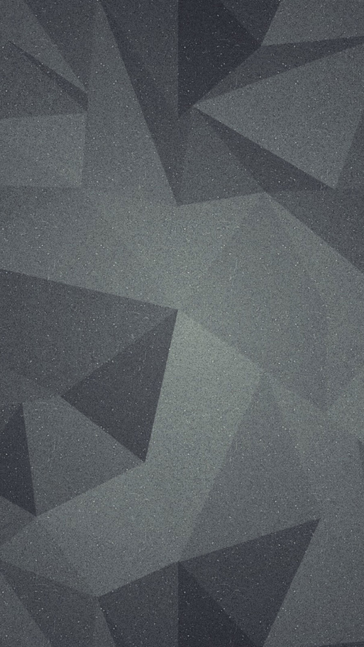 Tableau Abstrait Noir et Gris. Wallpaper in 750x1334 Resolution