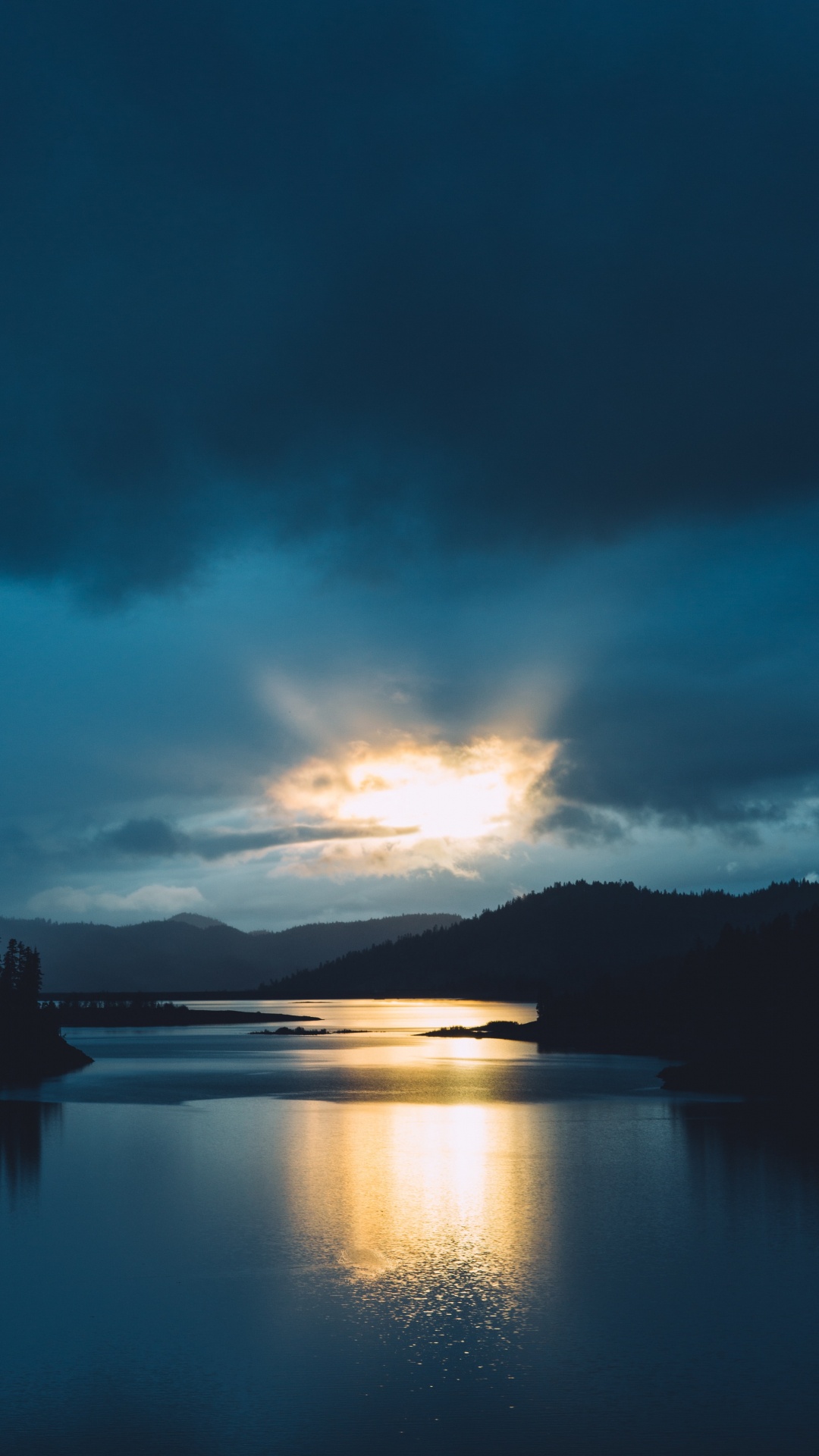 黎明, 反射, 性质, 日落, 人体内的水 壁纸 1080x1920 允许