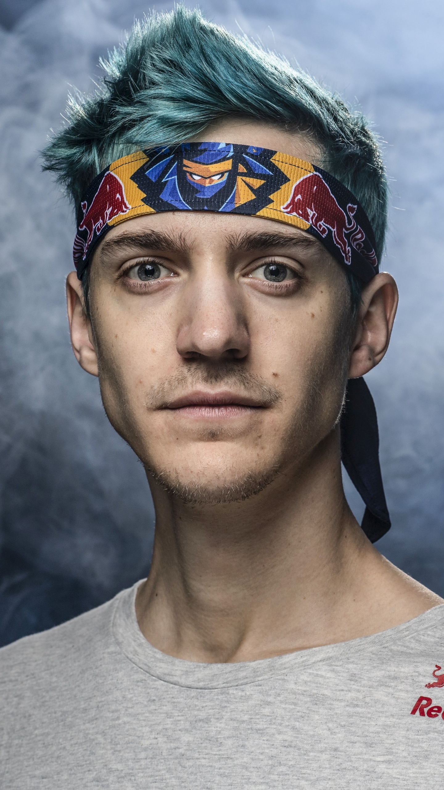 Ninja, Fortnite, Cabeza, Entrecejo, Humanos. Wallpaper in 1440x2560 Resolution