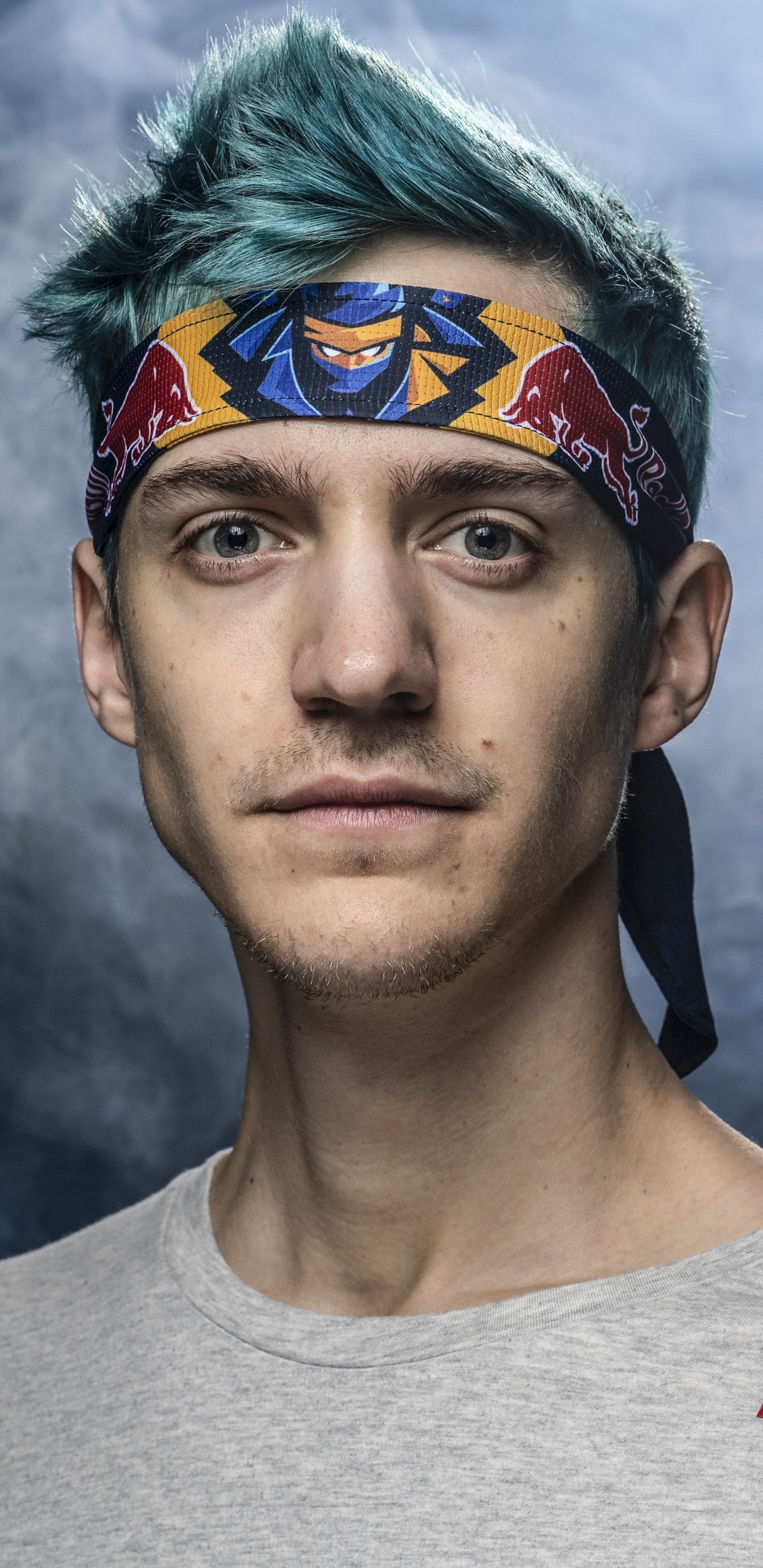 Ninja, Fortnite, Face, Head, Forehead. Wallpaper in 1440x2960 Resolution