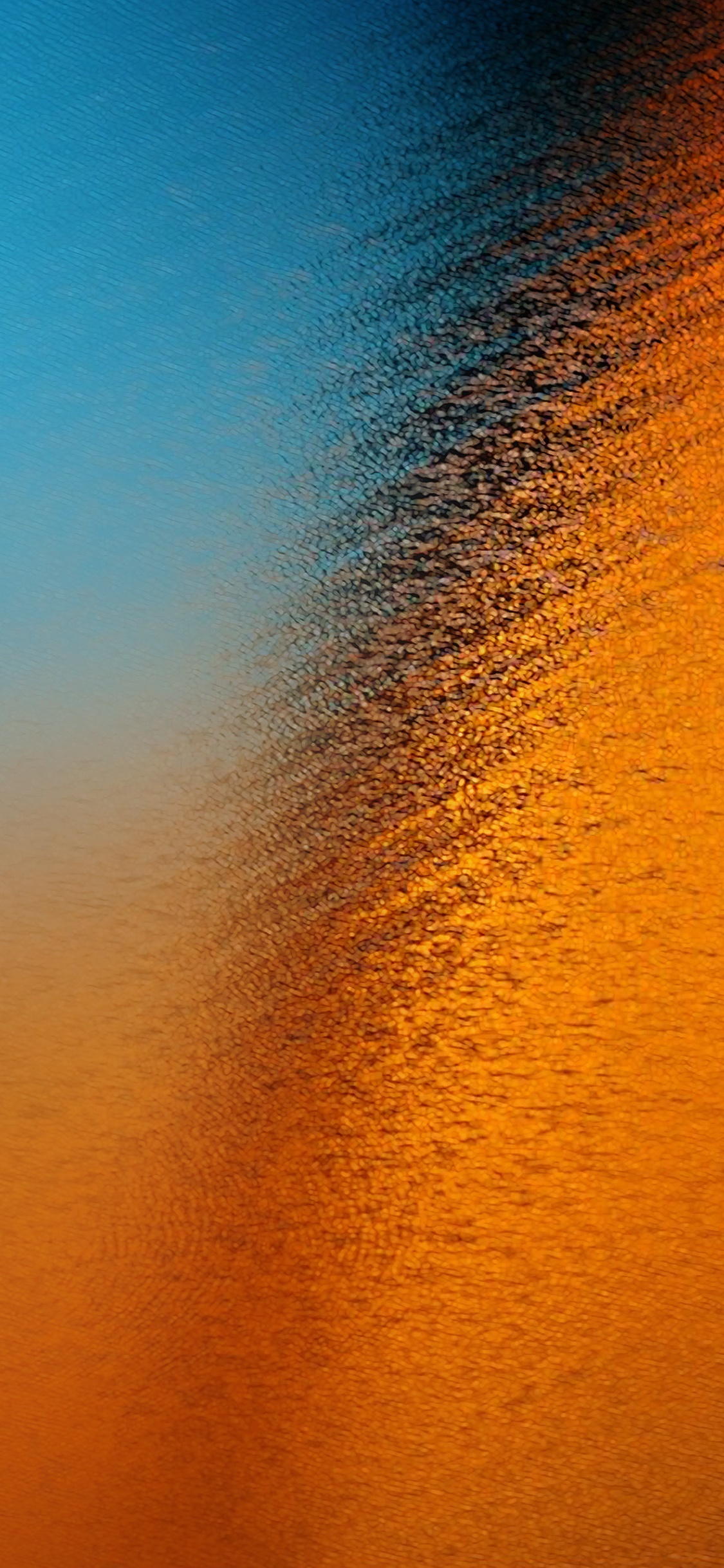 Blauer Himmel Und Weiße Wolken. Wallpaper in 1125x2436 Resolution