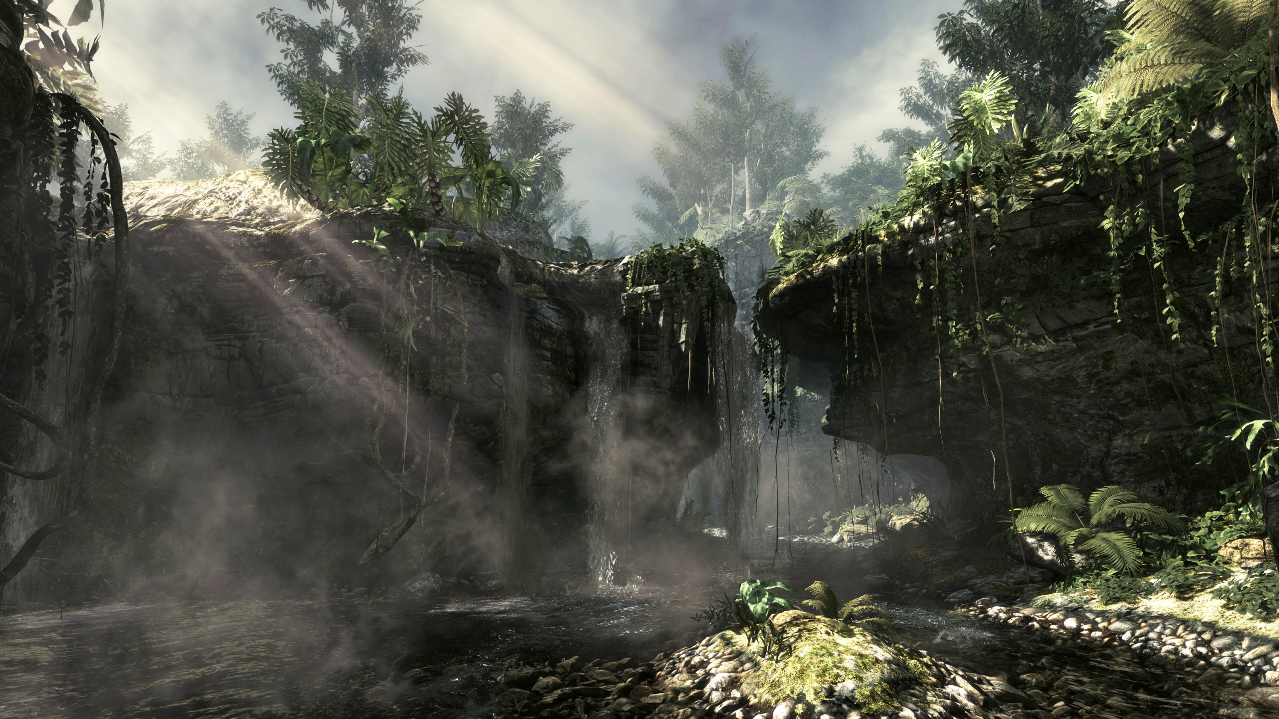 Call of Duty Ghosts, Call of Duty Black Ops Ii, Activision, Infinity Ward, la Vegetación. Wallpaper in 2560x1440 Resolution