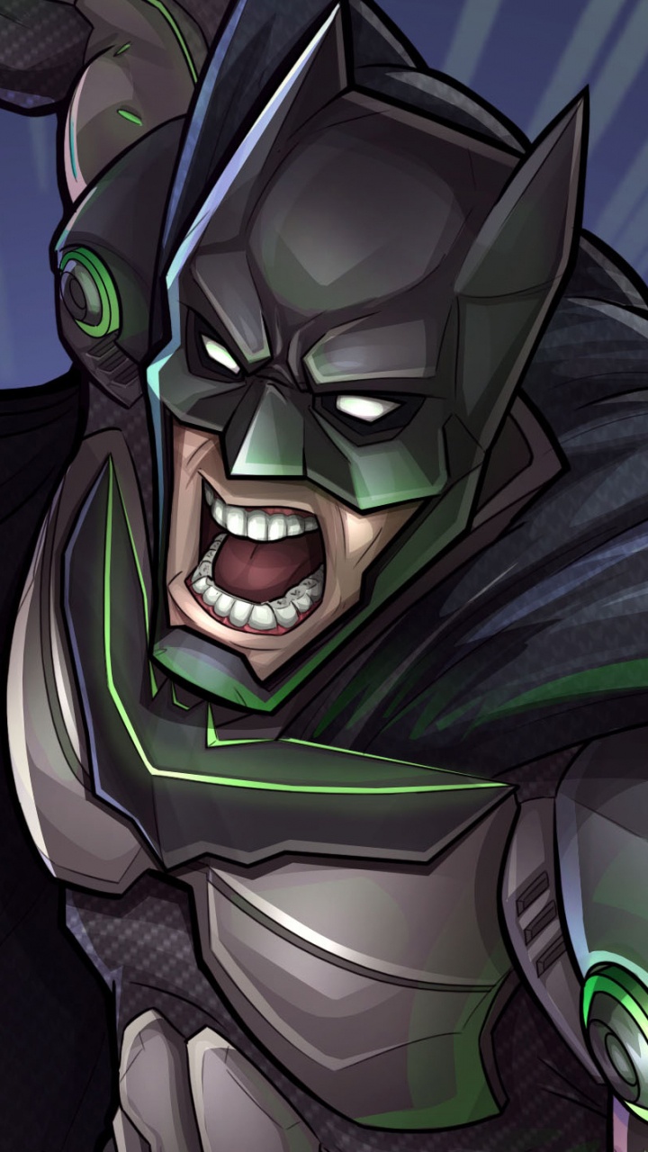 Ungerechtigkeit 2, Batman, Ungerechtigkeit Götter Unter Uns, Superhelden, Justice League. Wallpaper in 720x1280 Resolution