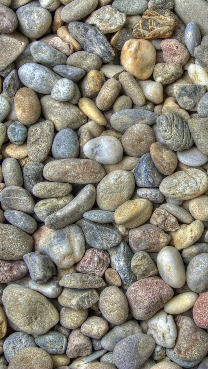 Piedras Marrones y Grises Sobre Piedras Grises y Marrones. Wallpaper in 720x1280 Resolution