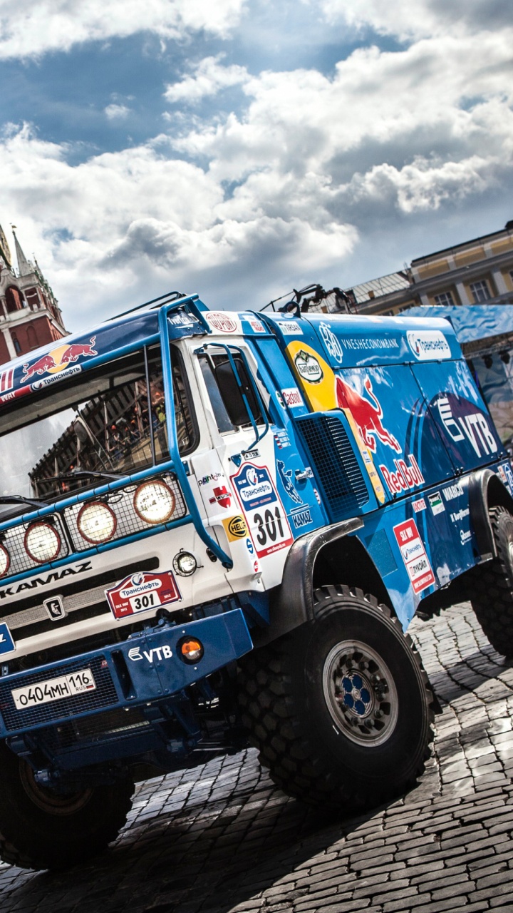 Blue and White Jeep Wrangler on Road During Daytime. Wallpaper in 720x1280 Resolution