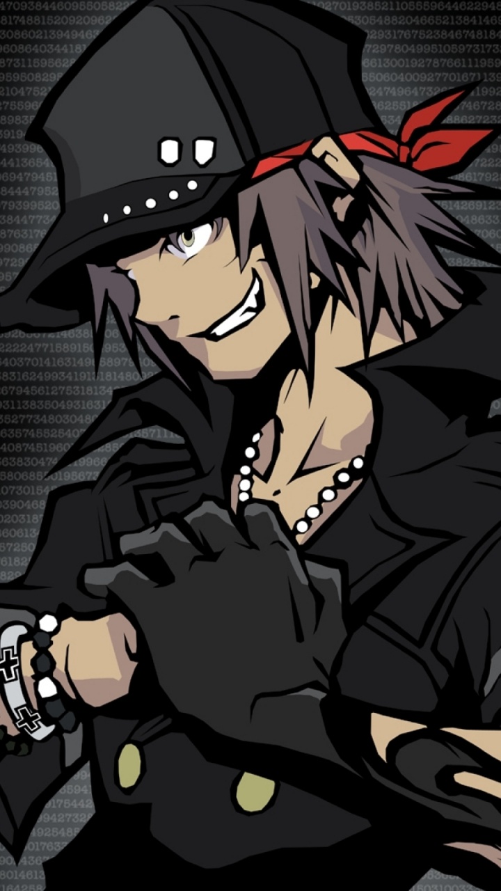 Hombre en Traje Negro Personaje de Anime. Wallpaper in 720x1280 Resolution