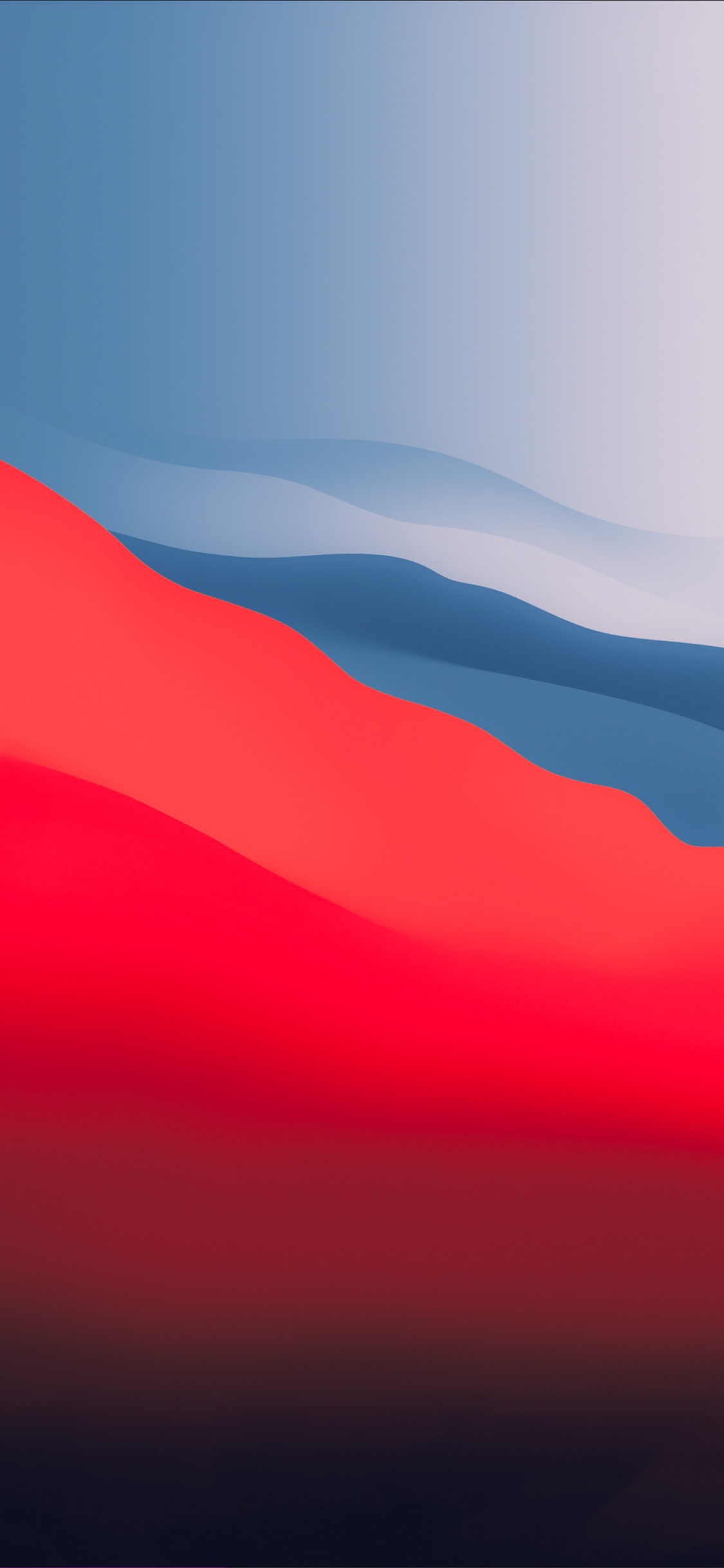 Azure, Slope, Natural Landscape, Horizon, Tints and Shades. Wallpaper in 1125x2436 Resolution