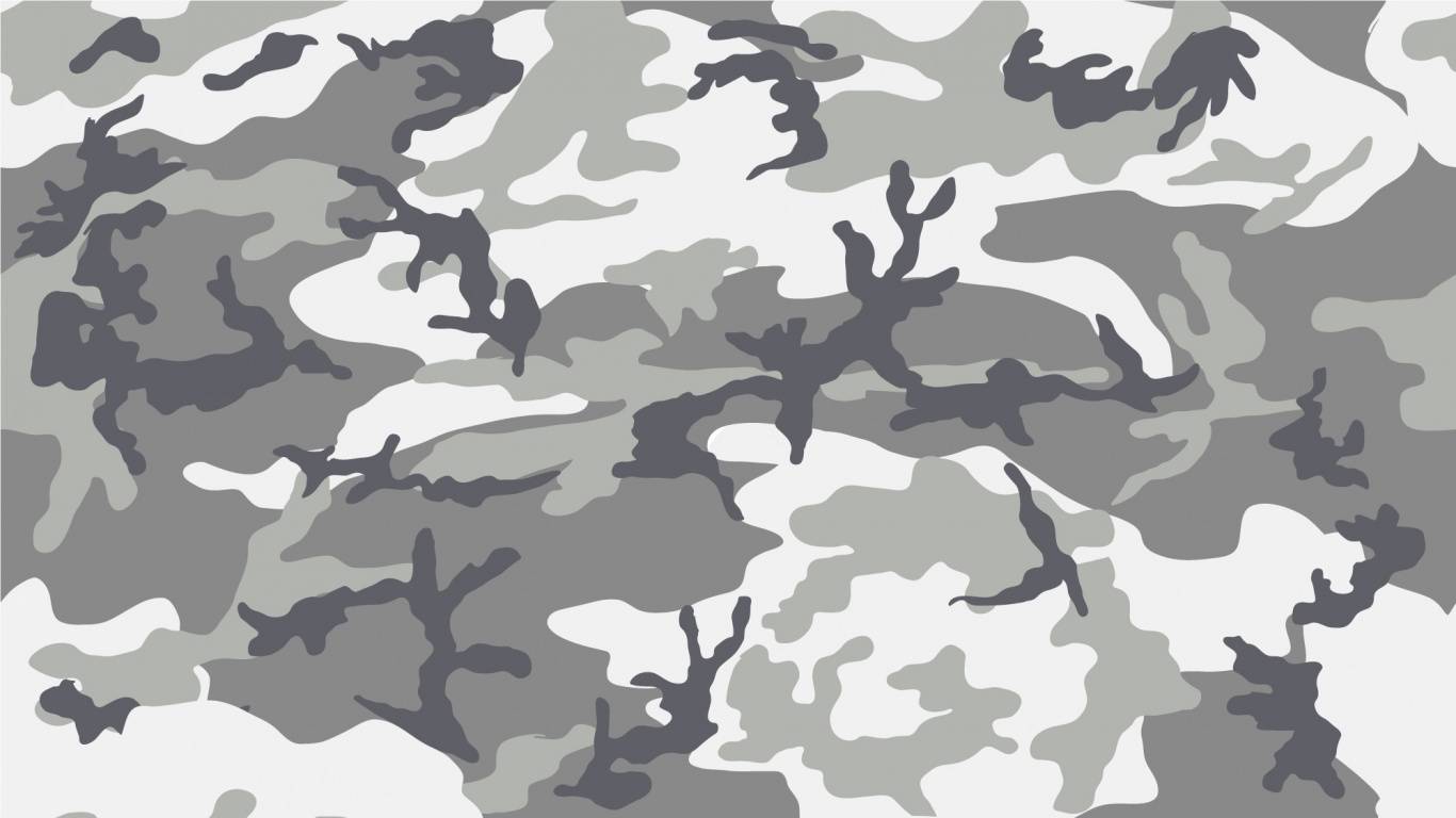 Peinture Abstraite en Noir et Blanc. Wallpaper in 1366x768 Resolution