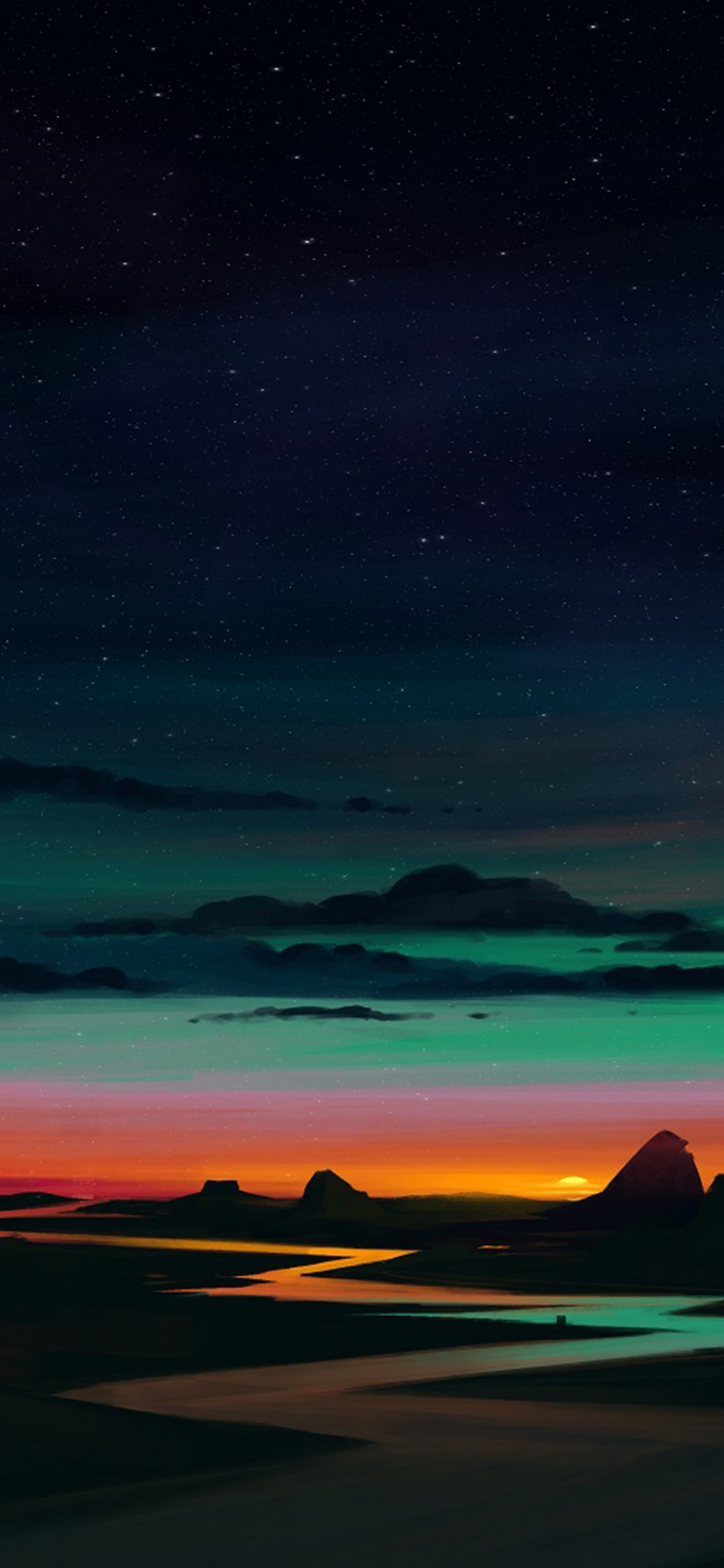 Digital Art, Art, Painting, Work of Art, Contemporary Art. Wallpaper in 1125x2436 Resolution