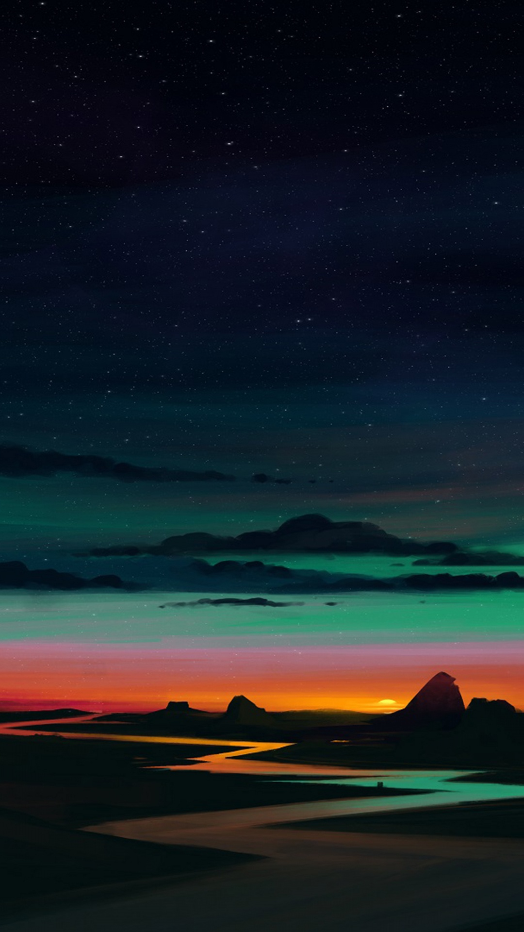 Digitale Kunst, Kunst, Malerei, Kunstwerk, Gegenwartskunst. Wallpaper in 1080x1920 Resolution