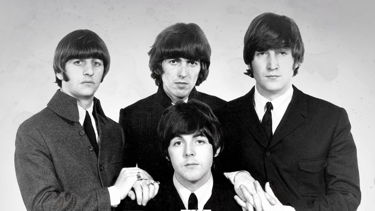 John Lennon, Ringo Starr, Paul McCartney, Die Beatles, Familie. Wallpaper in 1280x720 Resolution