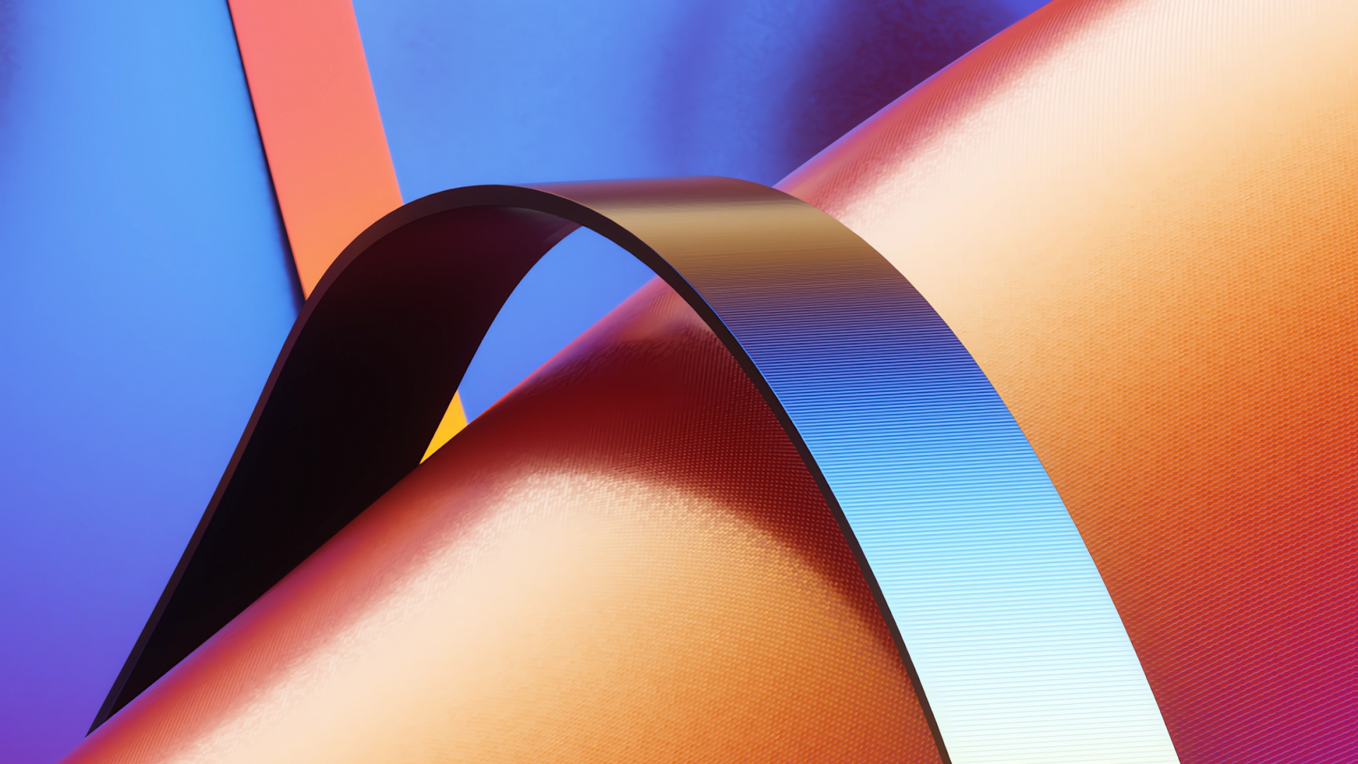 Orange, Colorfulness, Azure, Art, Material Property. Wallpaper in 1920x1080 Resolution