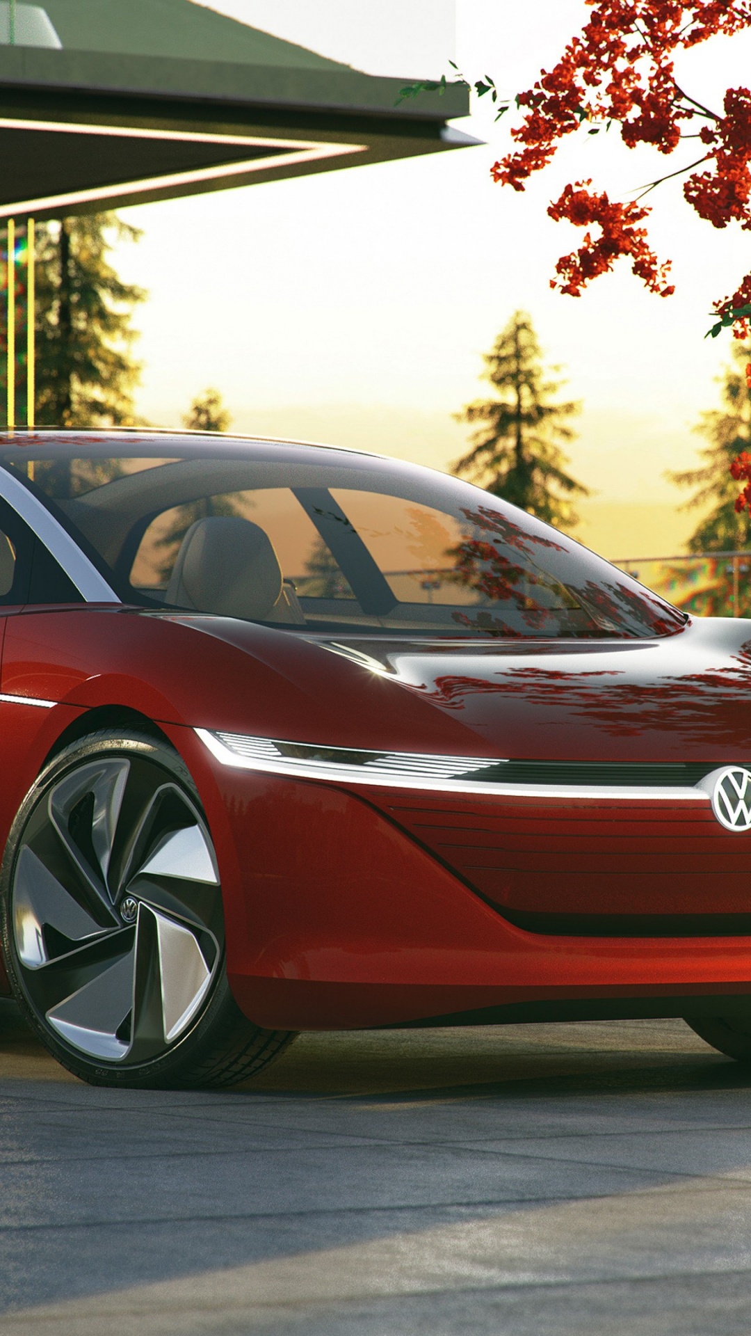 Volkswagen Ganz Elektrisch, Volkswagen id 4, Volkswagen id 3, Volkswagen id Vizzion, Volkswagen. Wallpaper in 1080x1920 Resolution