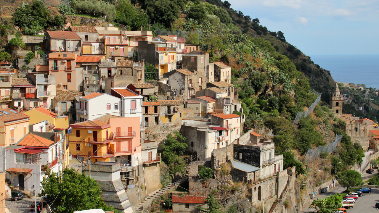 山村, 街区, 住宅区, 村庄, 城市 壁纸 1280x720 允许