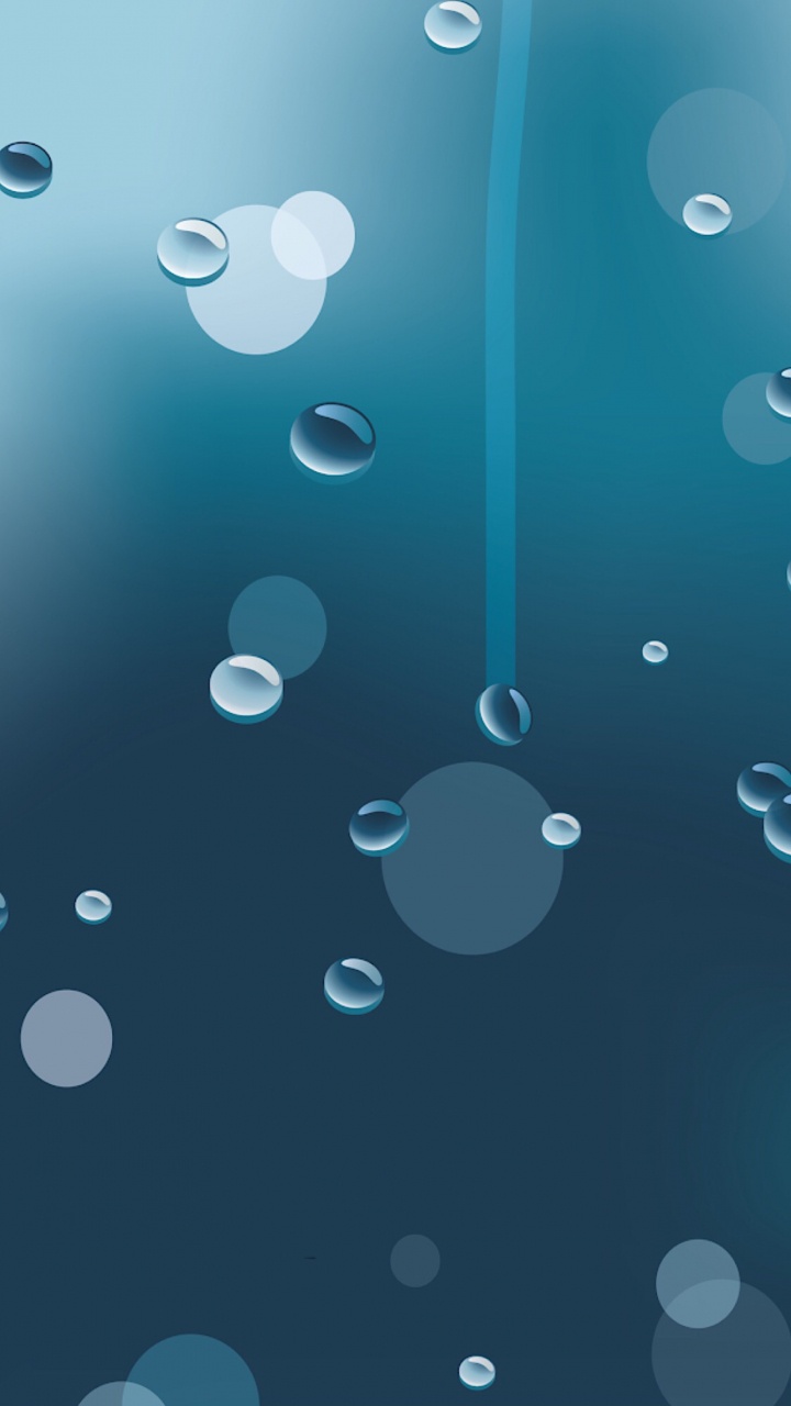 IOS越狱, 苹果, 液体, Azure, 水上 壁纸 720x1280 允许