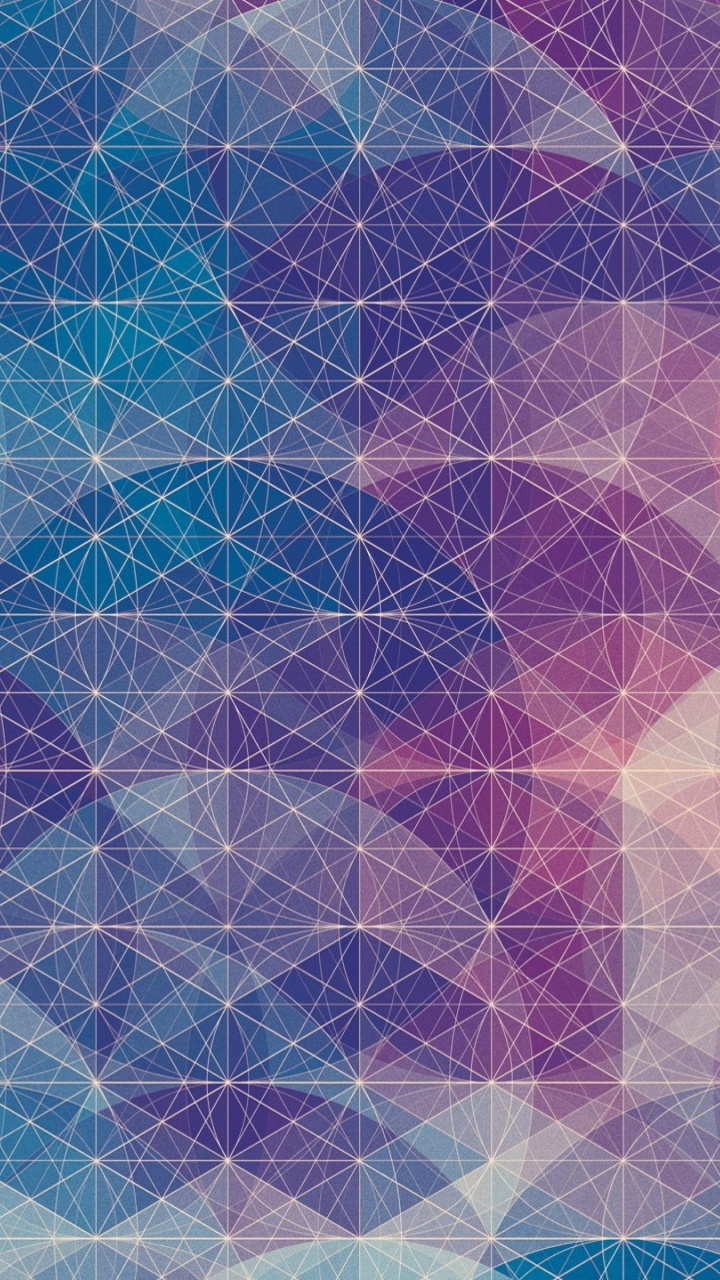 紫色的, 空间, 形状, 对称, 三角形 壁纸 720x1280 允许